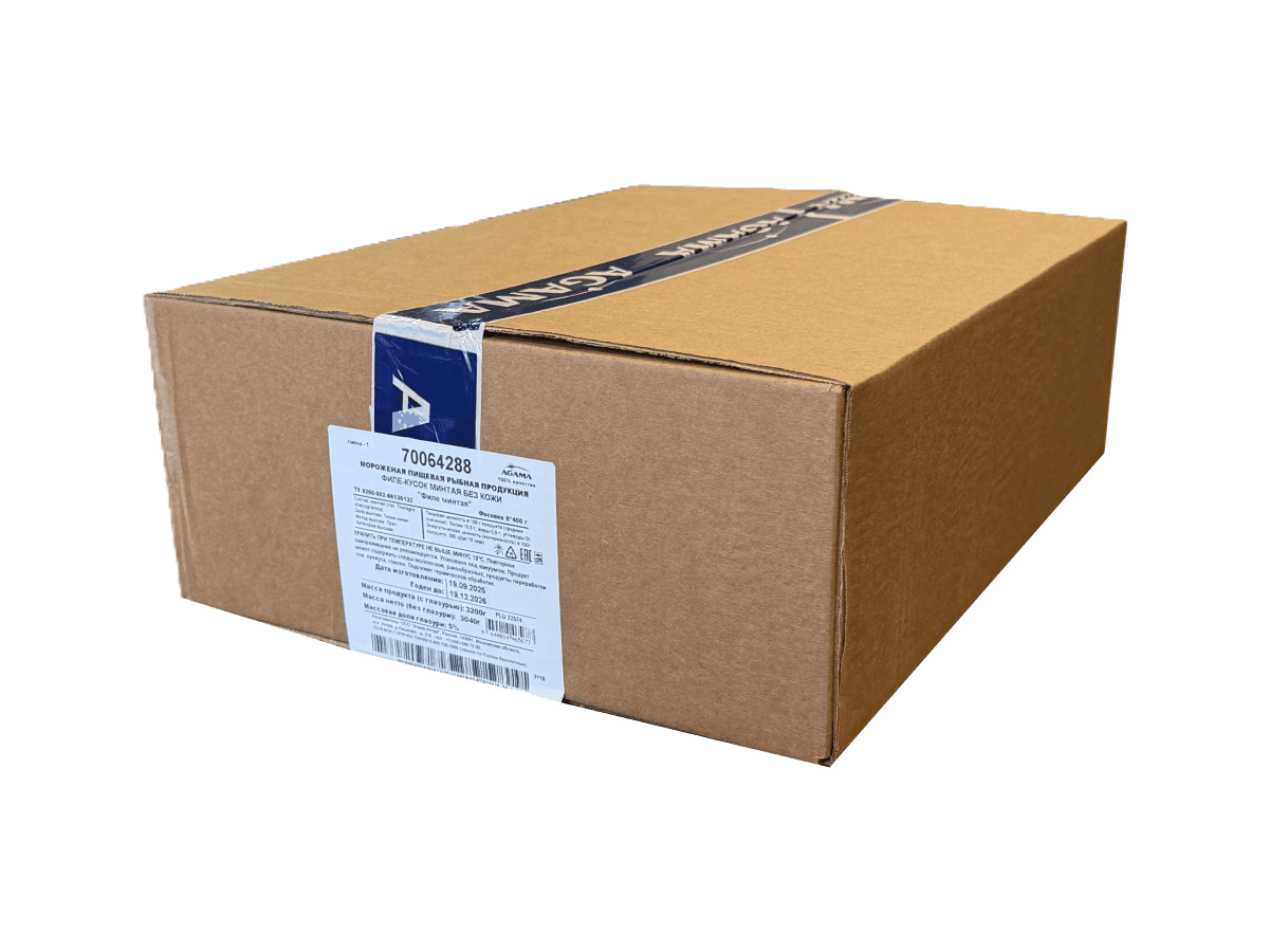 Филе минтая