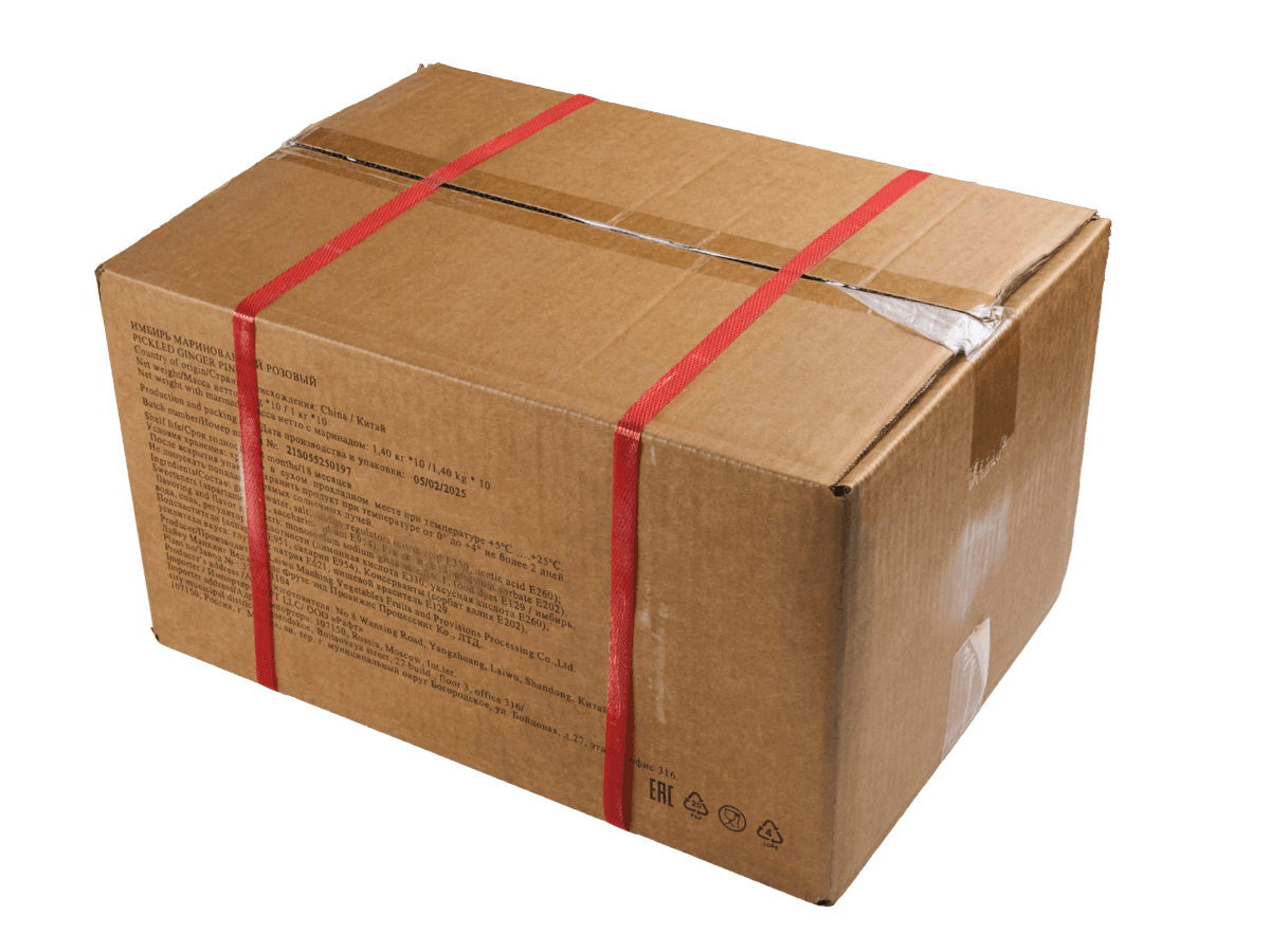 Имбирь маринованный розовый 1,4кг, Китай