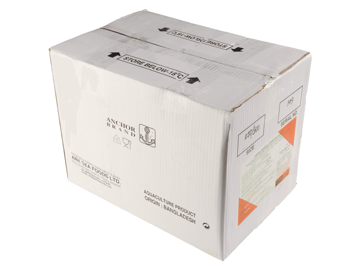 Креветка ваннамей в/м очищ. с веной 200/300, IQF