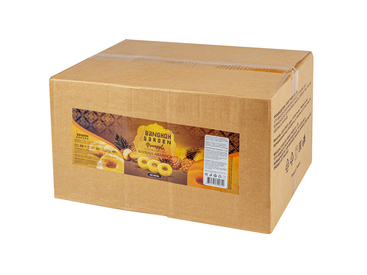 Ананасы в сиропе кольца 825г