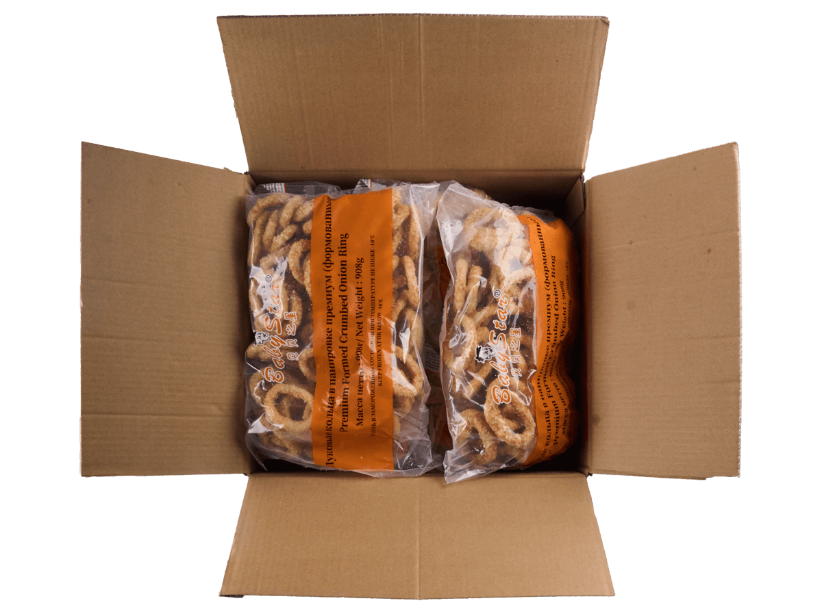 Луковые кольца в панировке (формованные) Premium, Китай