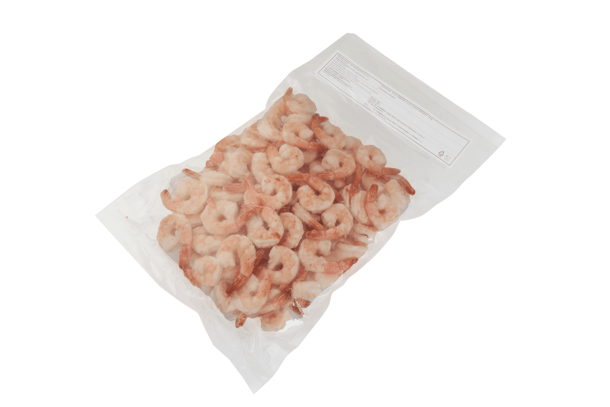 Креветка ваннамей в/м очищ. с хв. 31/40 IQF 1кг, Индия