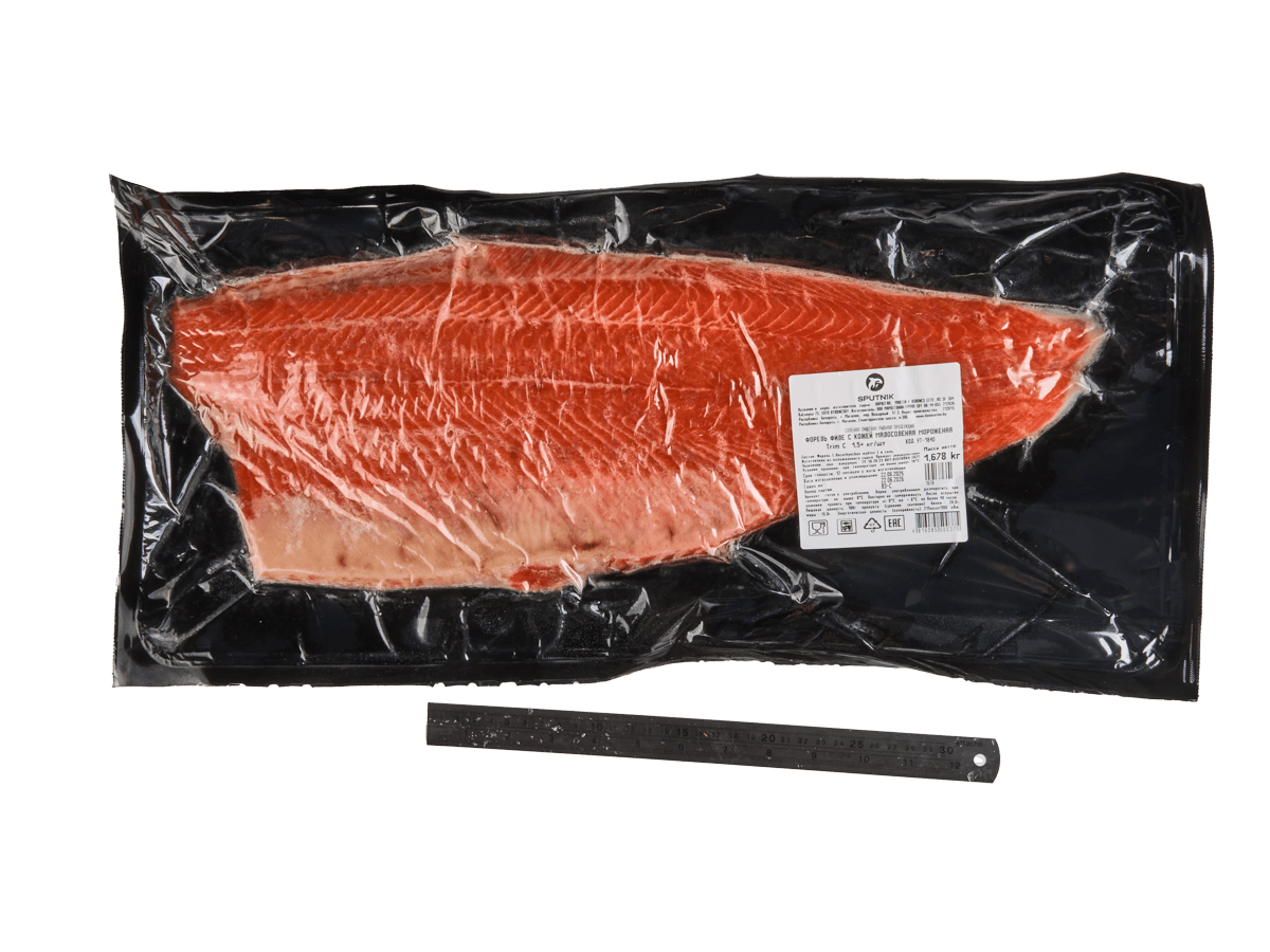 Форель с/м филе Trim C 0,9-1,2кг