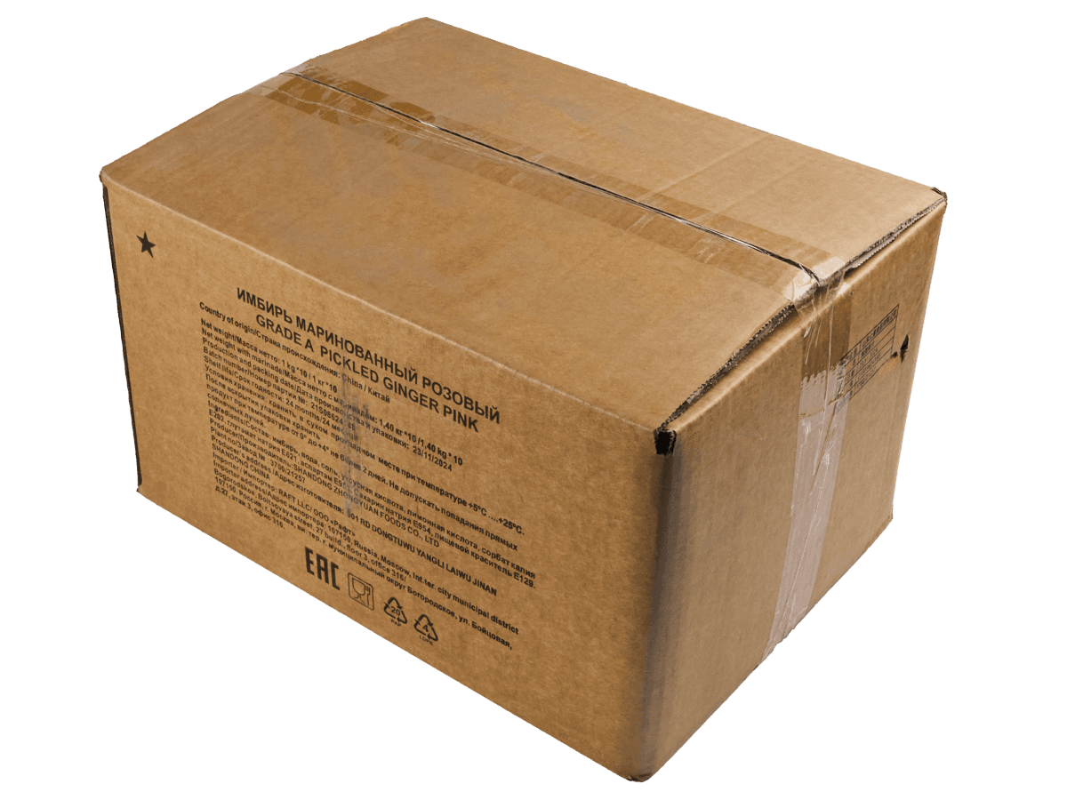 Имбирь маринованный розовый 1,4кг грейд А, Китай