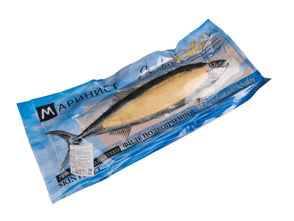 Масляная рыба х/к филе 2+кг, Россия