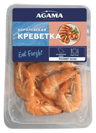 Охлажденная королевская креветка Eat Fresh
