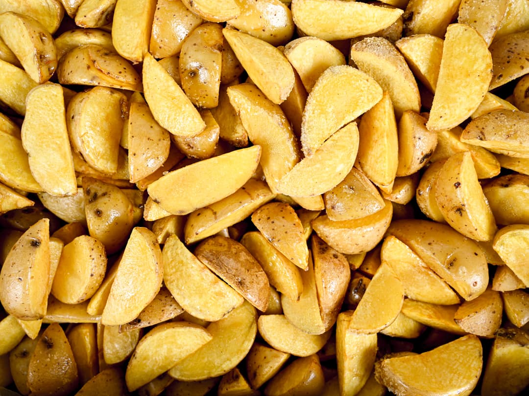 Картофельные дольки с кожурой, Россия