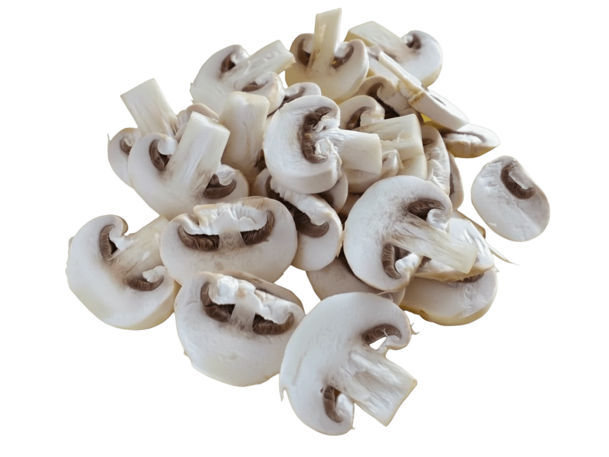 Шампиньоны резанные с/м 10 кг, Россия