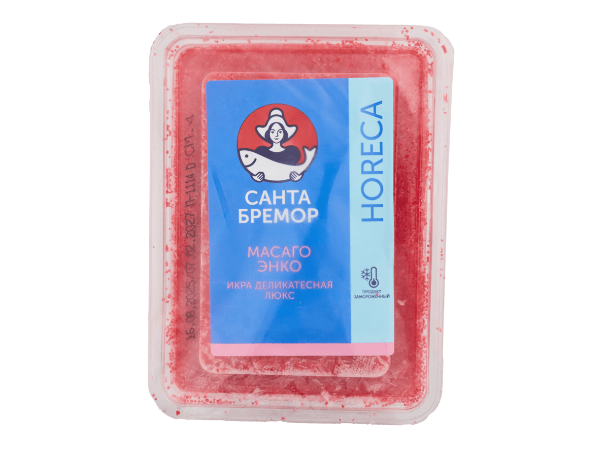 Икра Масаго красная  500г, Санта Бремор, Беларусь