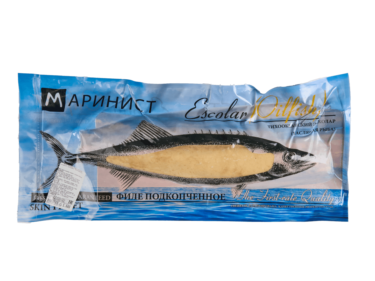 Масляная рыба х/к филе 2+кг, Россия