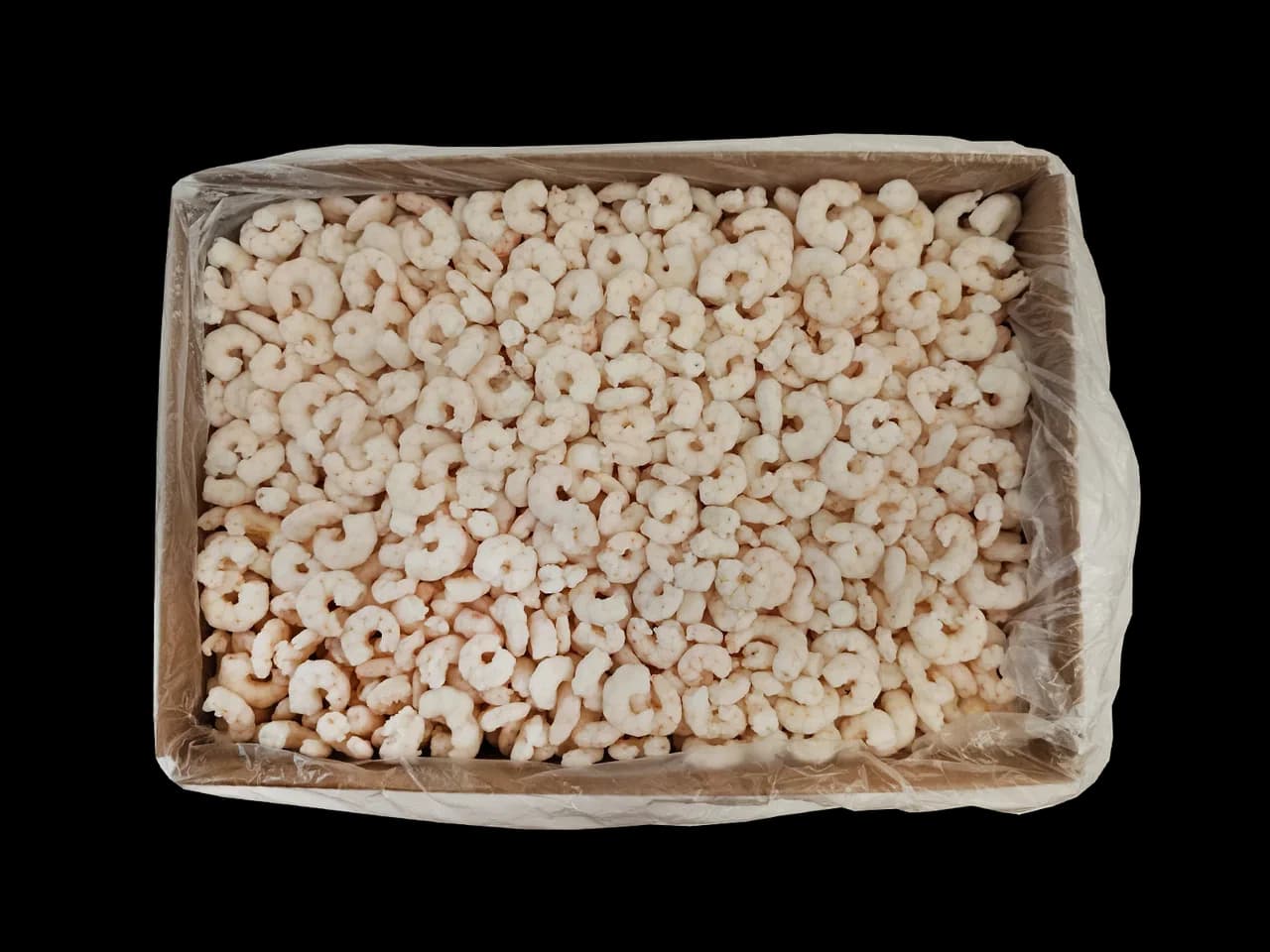 Коктельнйе креветки очищенные 200/300 в/м  IQF, 5 кг