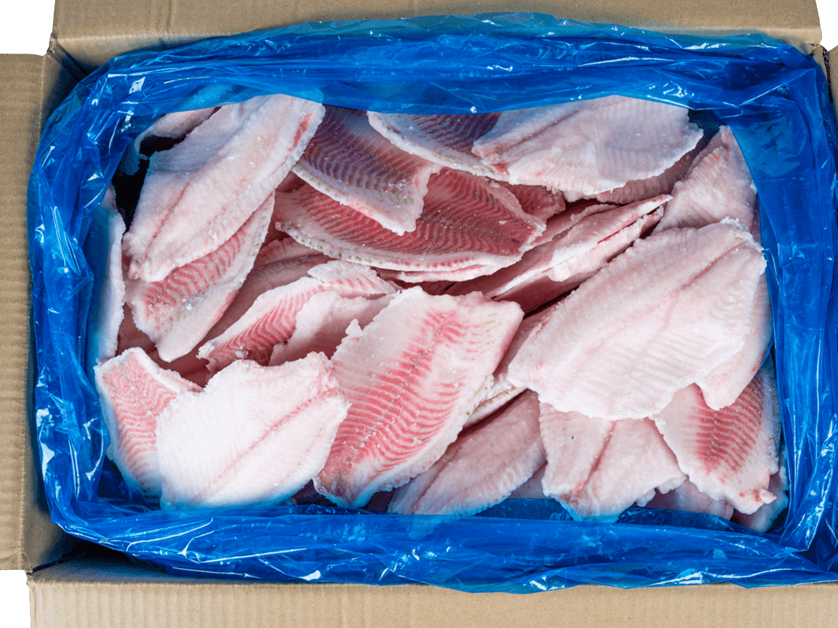 Тилапия с/м филе без кожи  80-150г