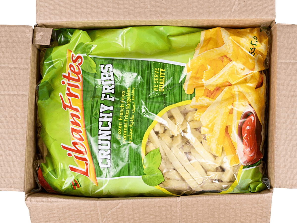 Картофель фри хрустящий 9х9  без кожуры, Ливан