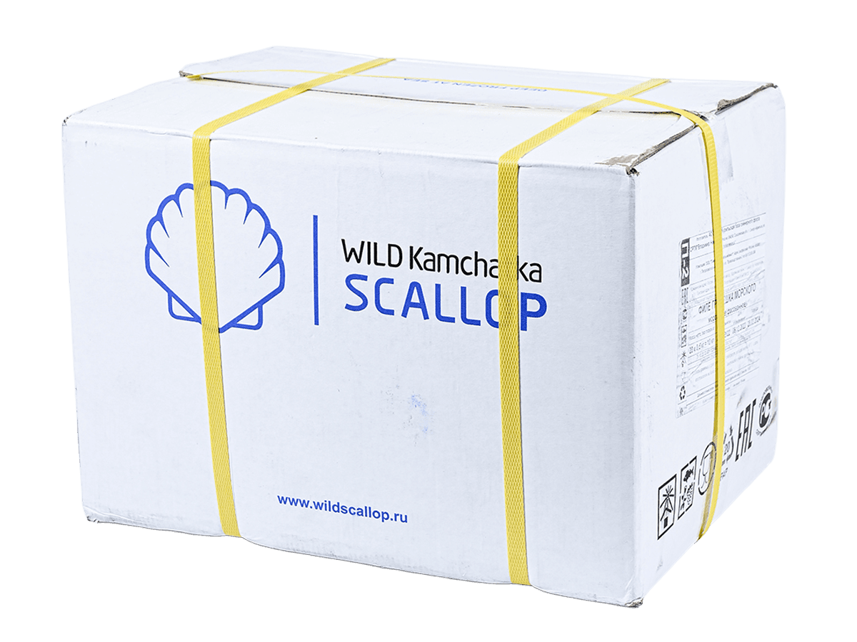 Морской гребешок с/м 100+ IQF 8%