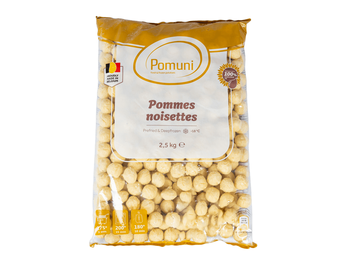 Картофельные шарики в панировке,Бельгия