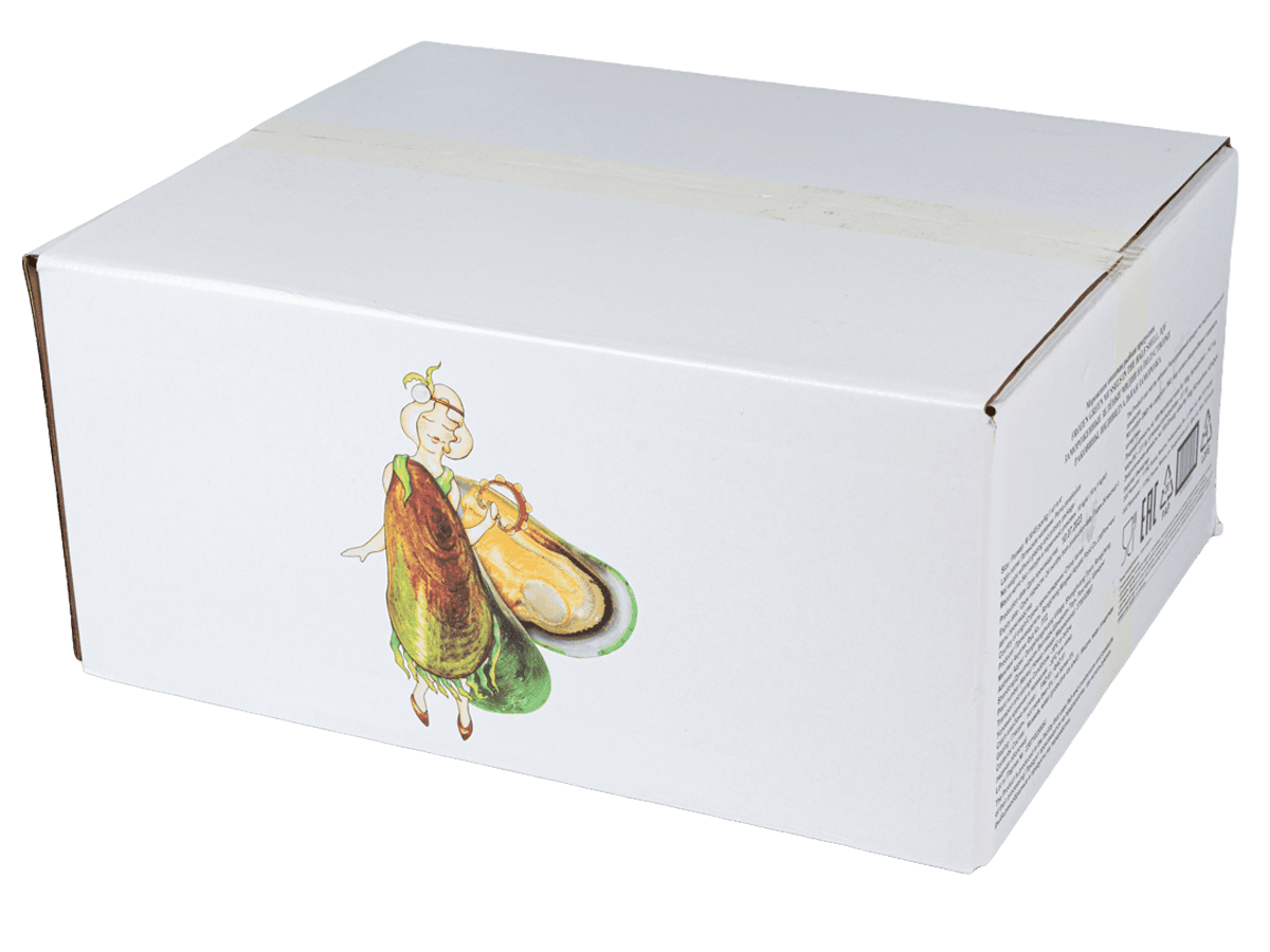 Мидии зеленые 35/45, Китай