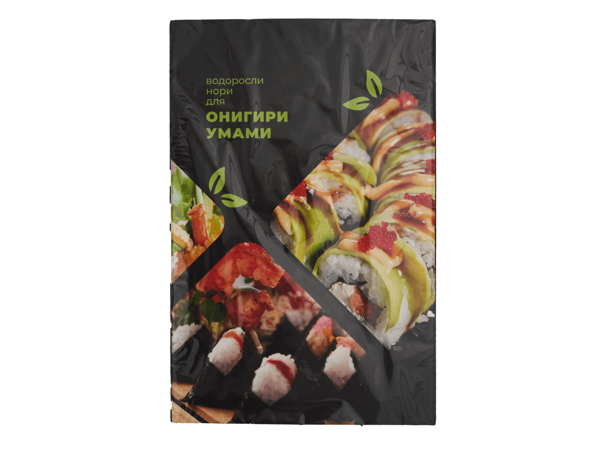 Водоросли Нори для Онигири 100 листов, Россия