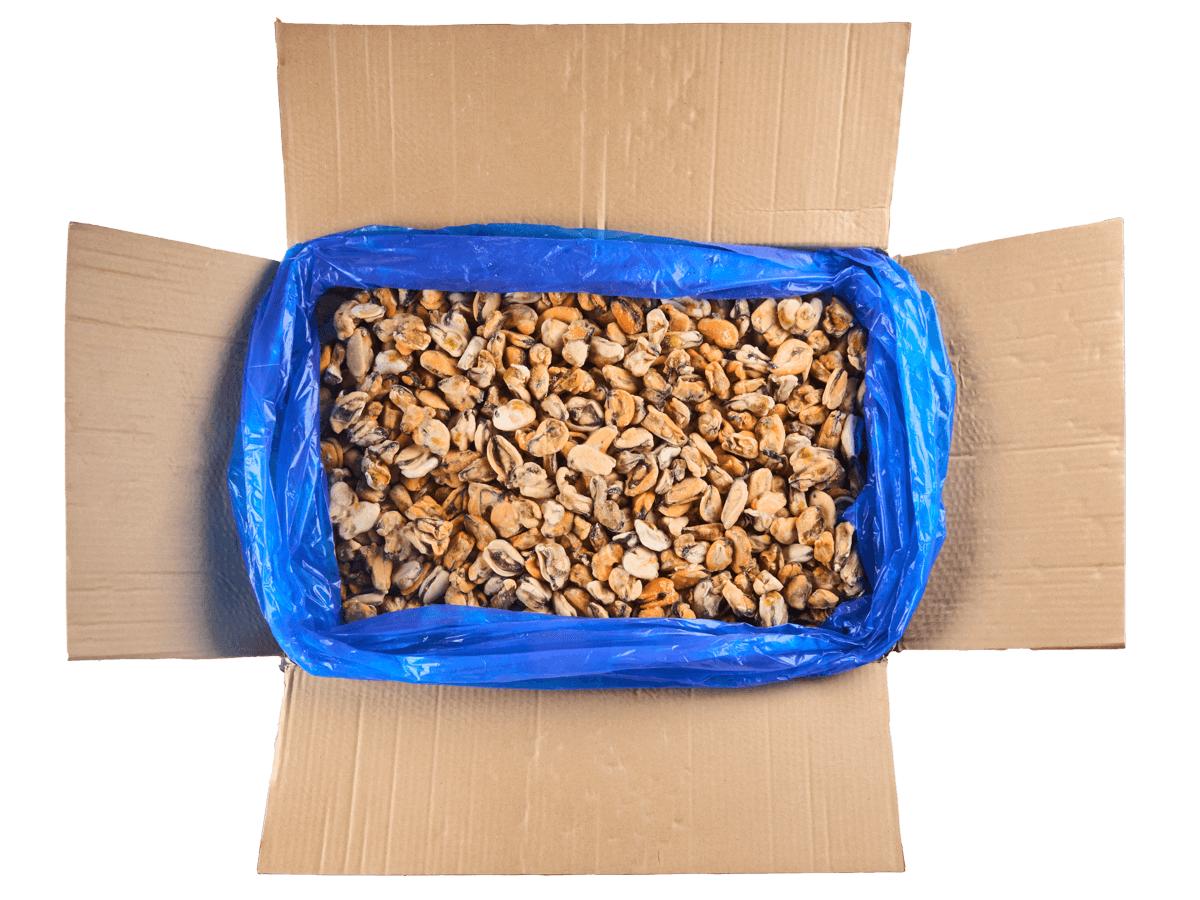 Мидии мясо в/м 100-200, Китай