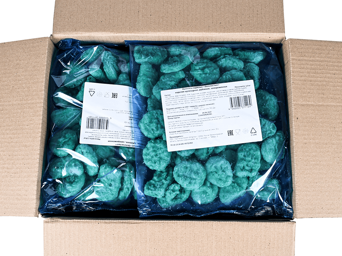 Наггетсы в темпуре "Золотистые", Атлантис, Россия