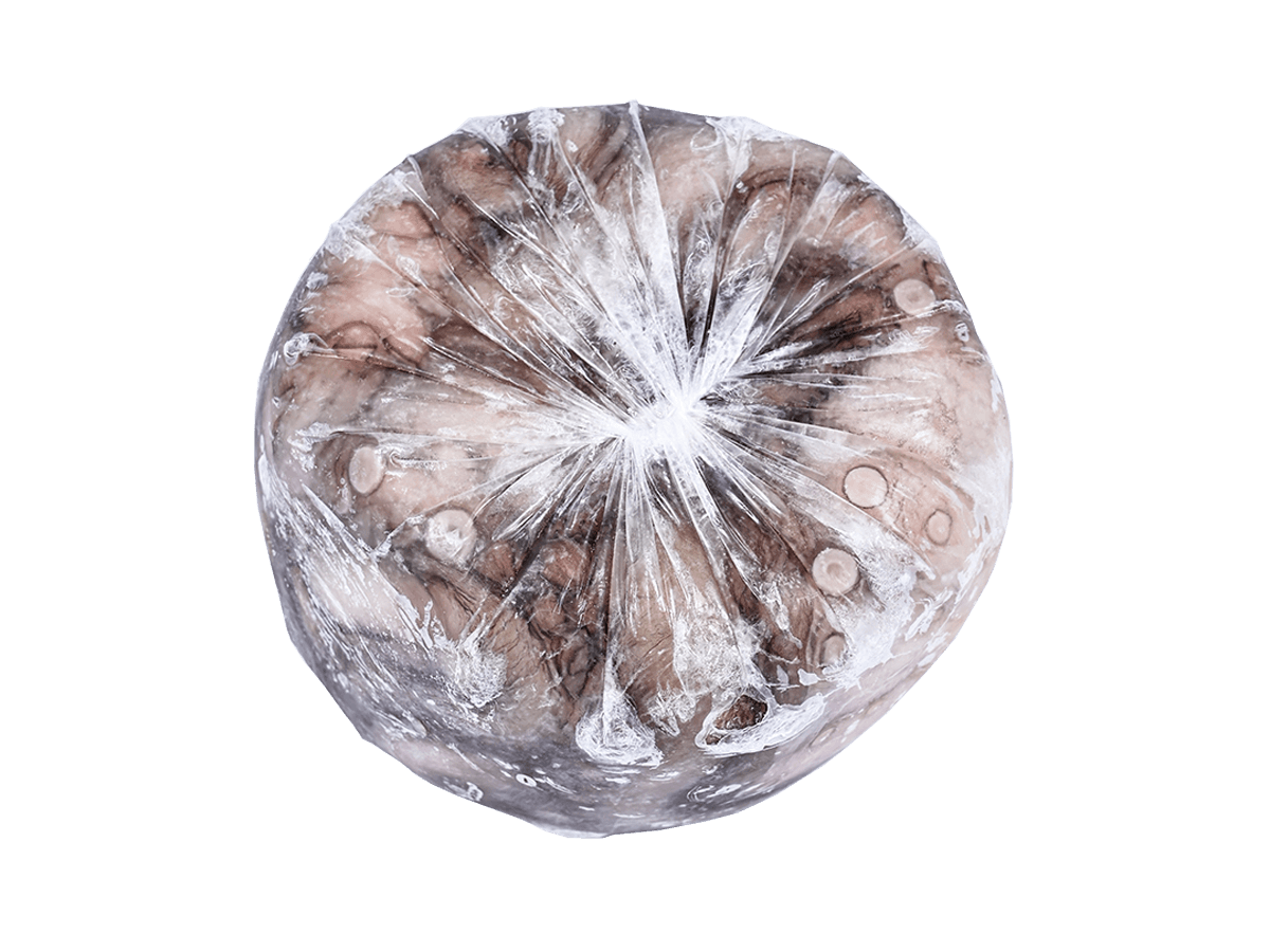 Осьминог целый с/м очищенный 2-3кг, Индонезия