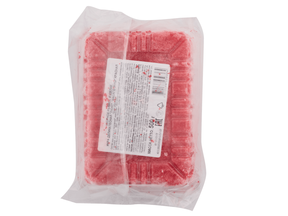 Икра Масаго красная  500г, Санта Бремор, Беларусь