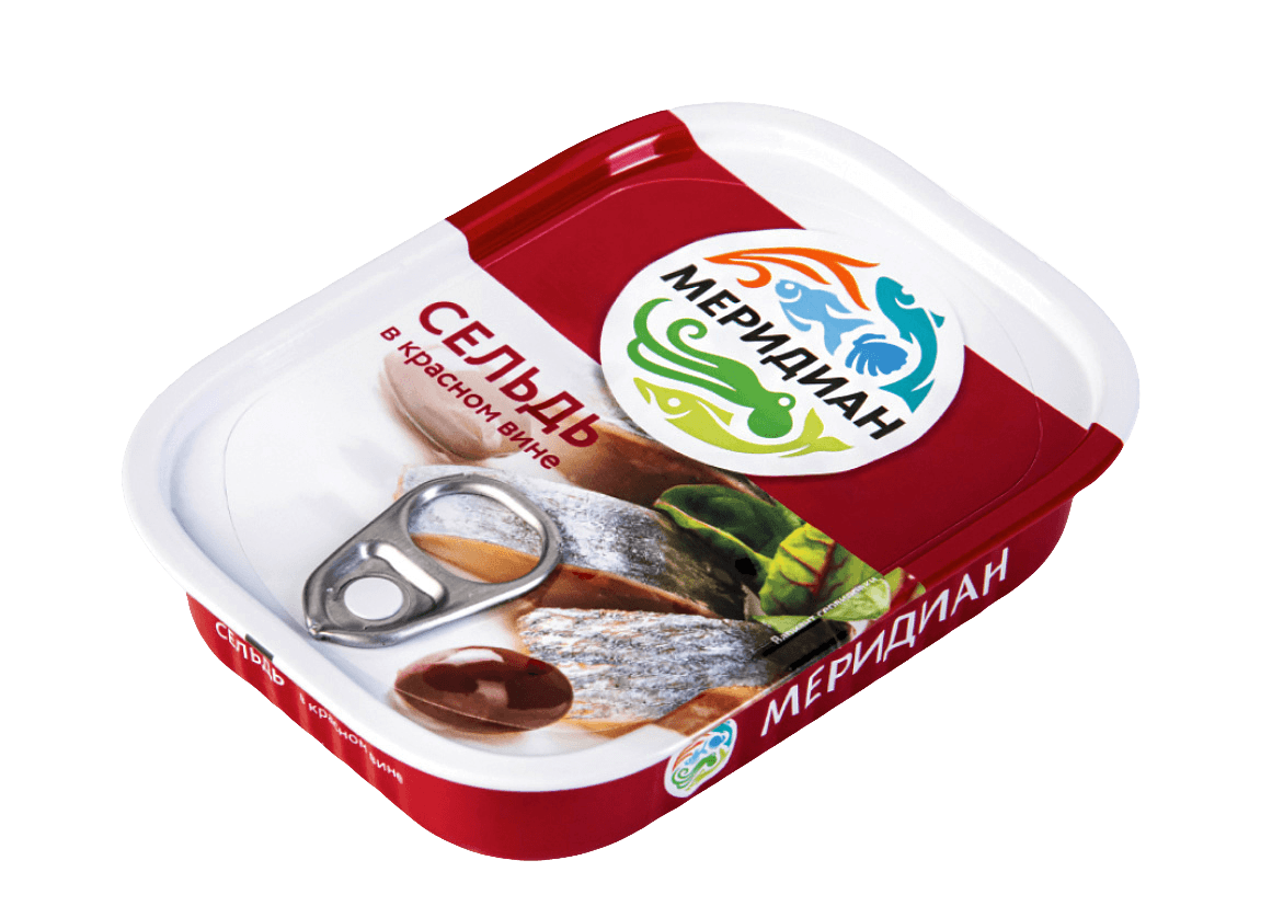 Сельдь филе-кусочки в красном вине