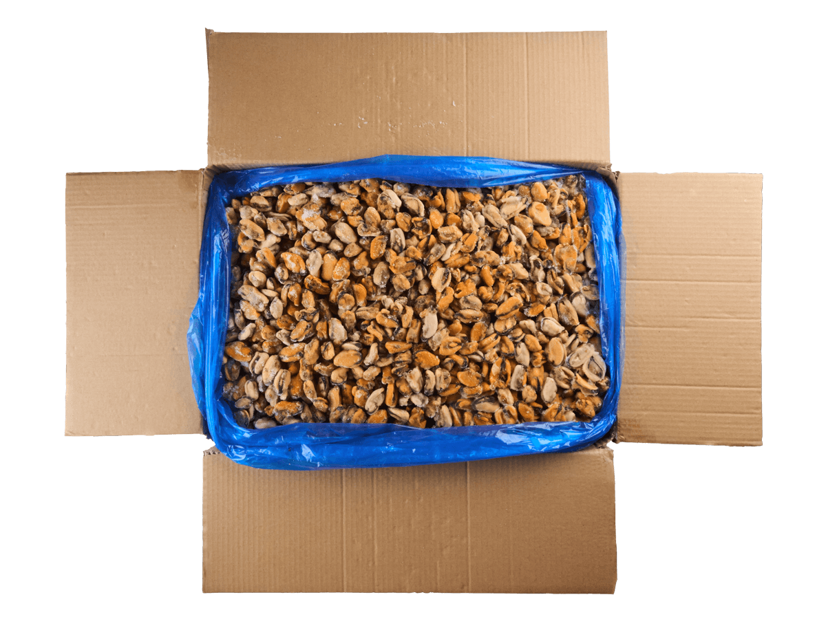 Мидии мясо в/м 200-300, Китай