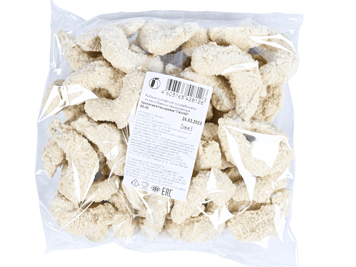 Креветка в панировке 18-20г, Россия