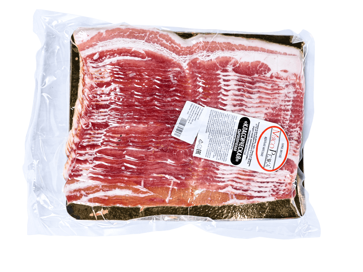 Бекон с/м с/к 0,5кг, Россия