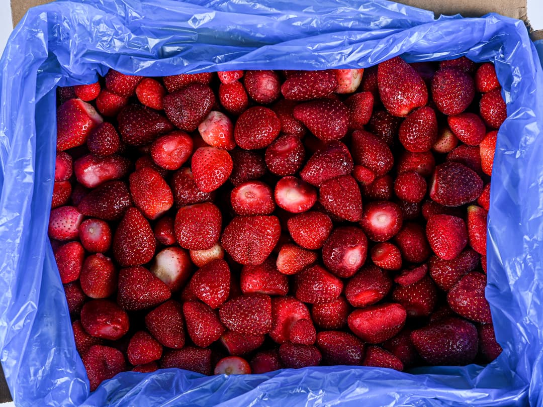 Клубника с/м 10кг, Китай