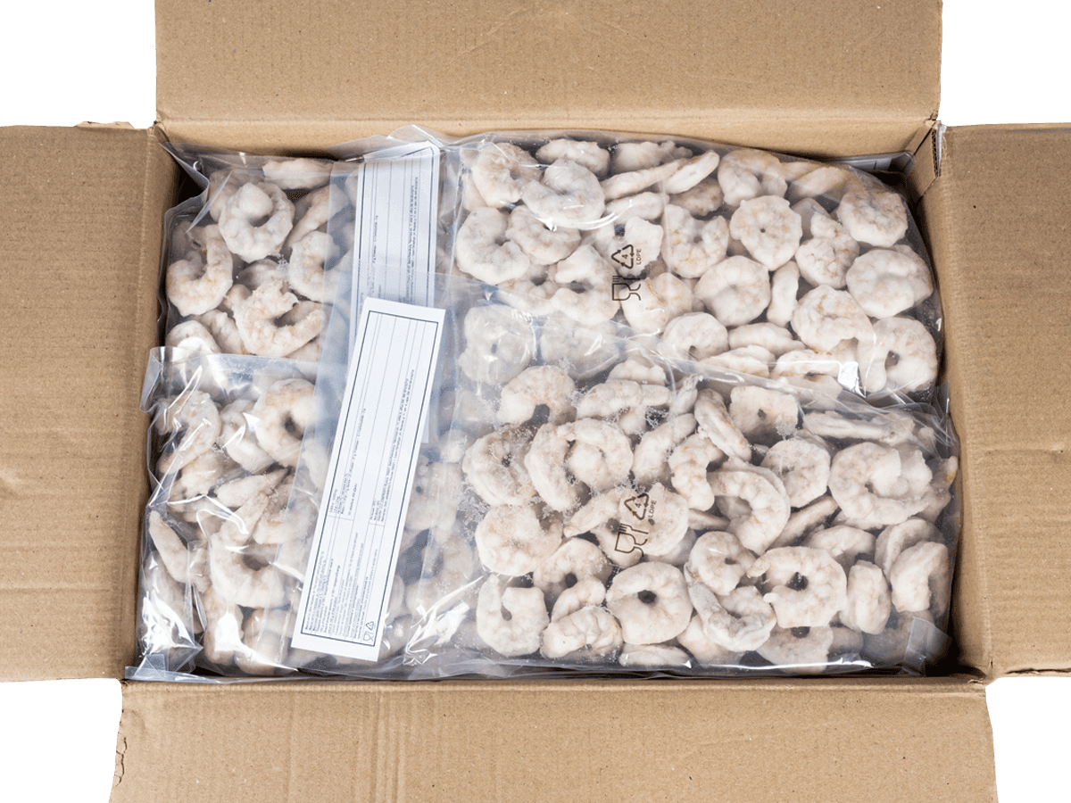 Креветка ваннамей с/м очищ. без вены 26/30, IQF 1кг, Индия