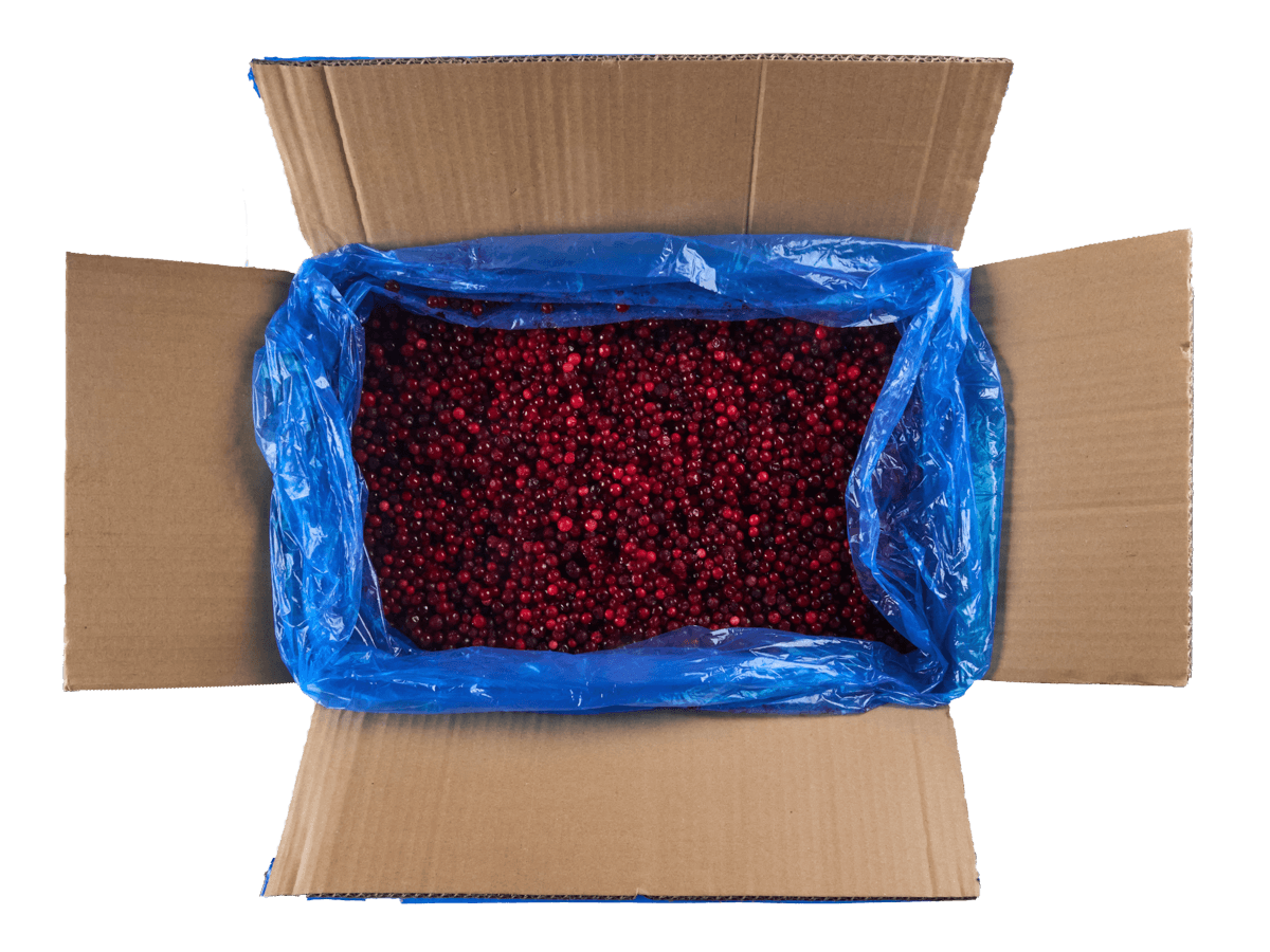 Брусника с/м 10 кг, Китай