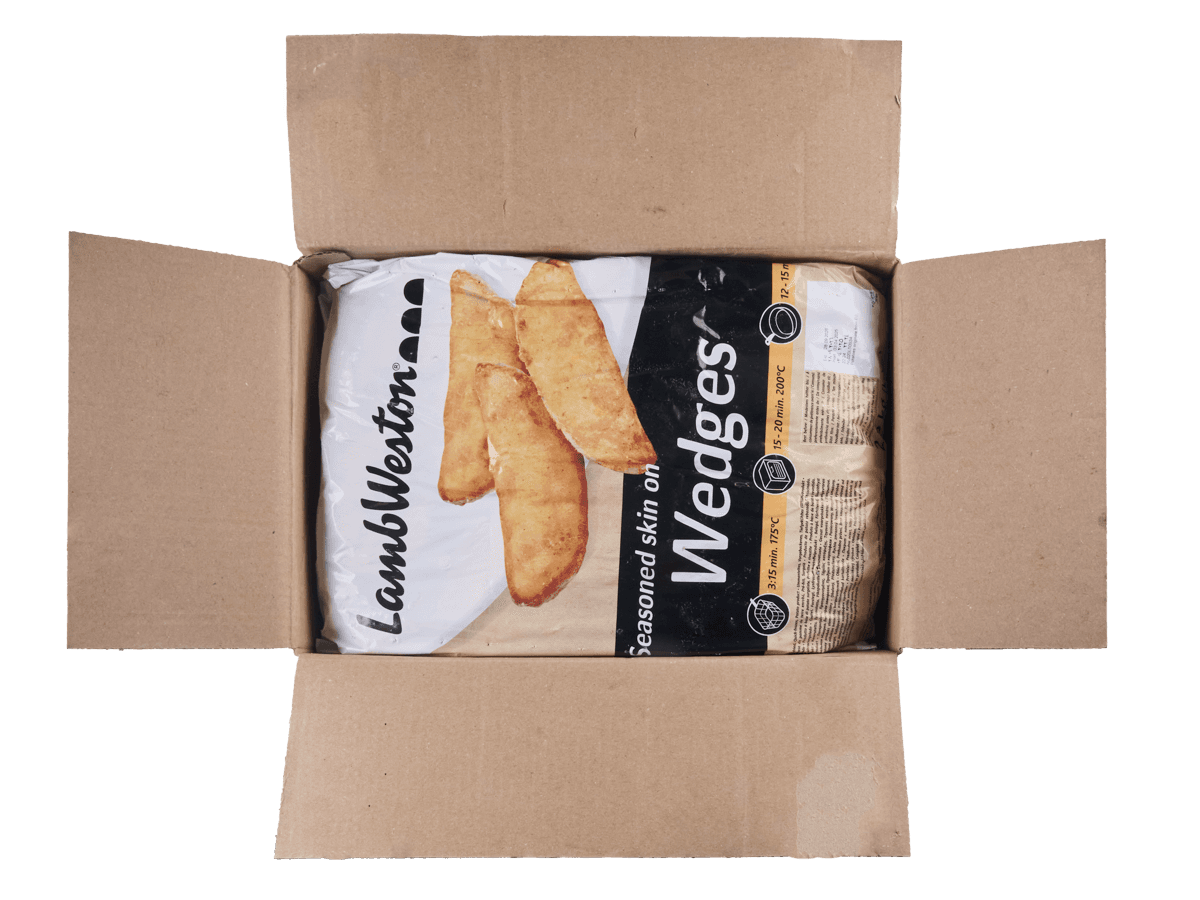 Картофельные дольки с кожурой со специями, Бельгия