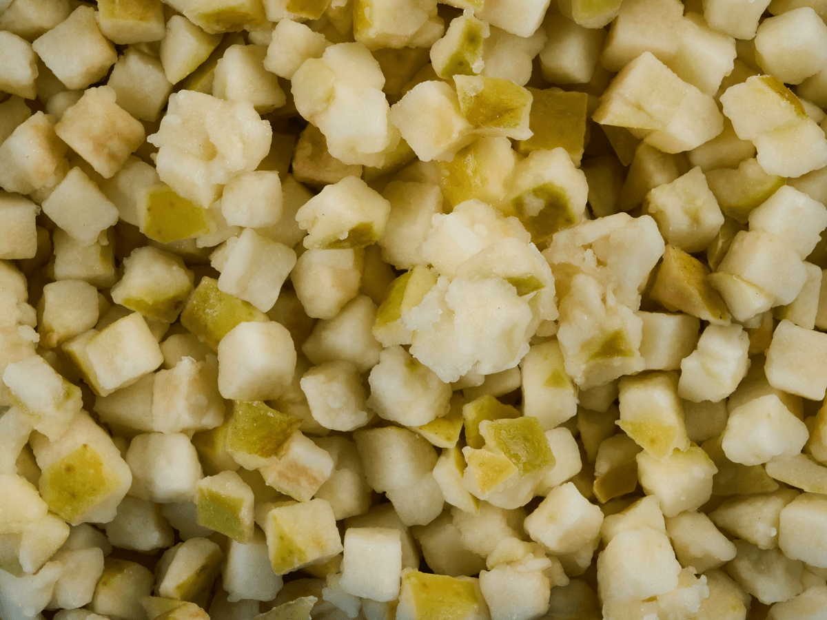 Яблоко кубик с/м 10кг, Киргизия