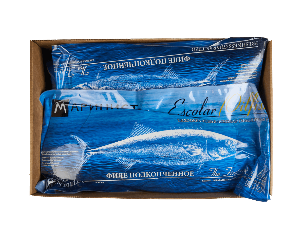 Масляная рыба х/к филе 2+кг, Россия