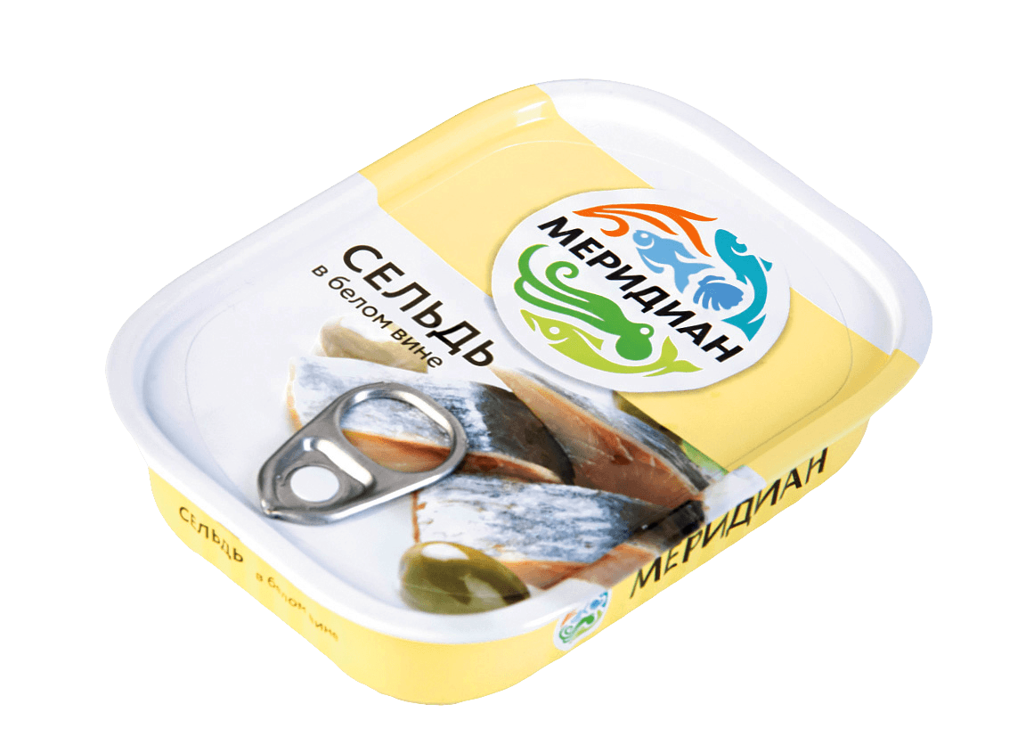 Сельдь филе-кусочки в белом вине