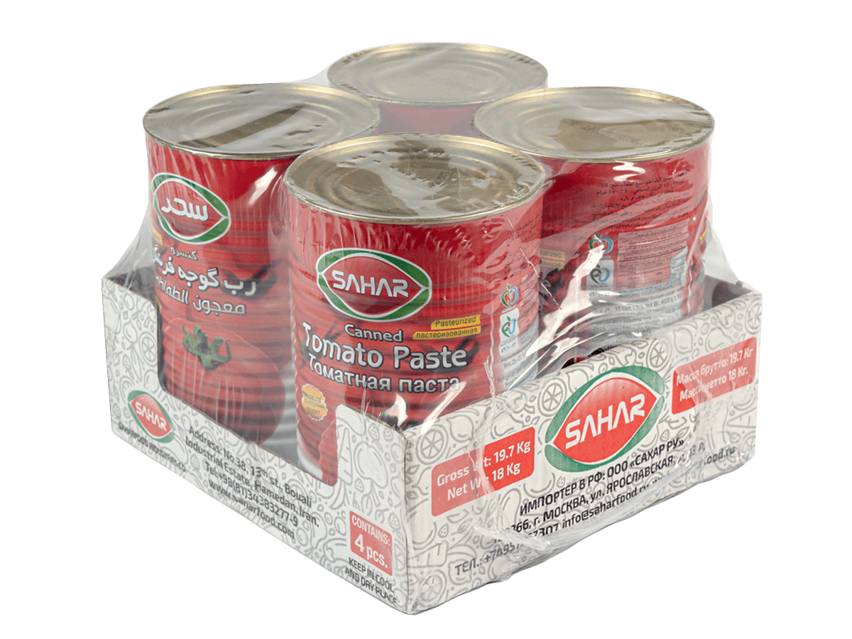 Паста томатная 25-29% 4,5кг, Иран