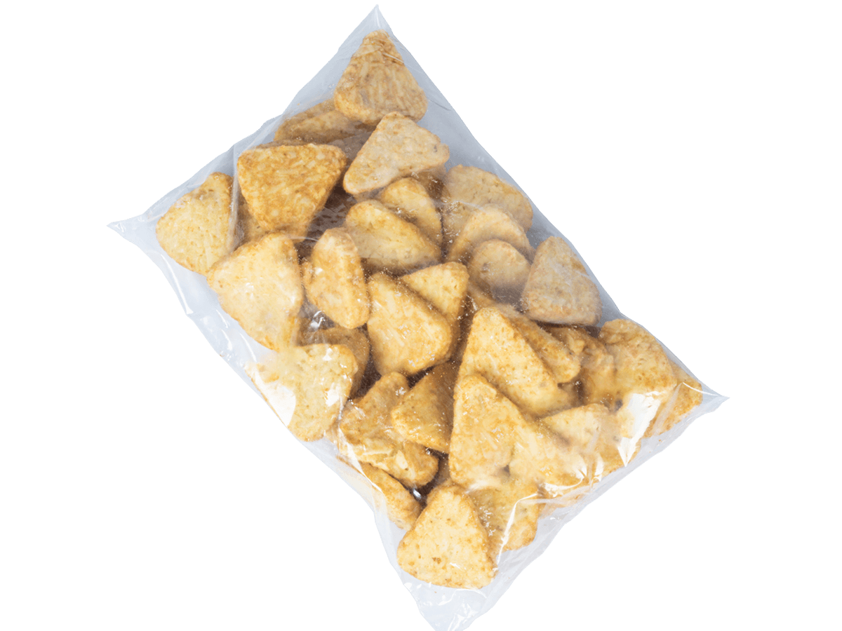 Картофельные хаш брауны треугольные, Бельгия