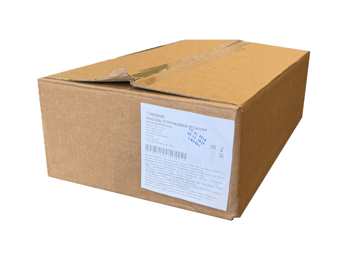 Фасоль стручковая резаная