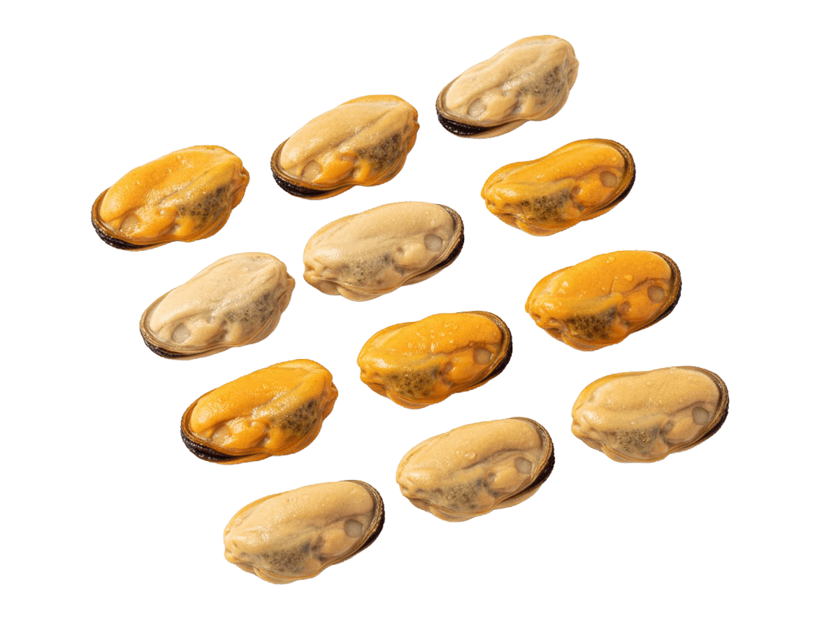 Мидии мясо в/м 300-500, Чили