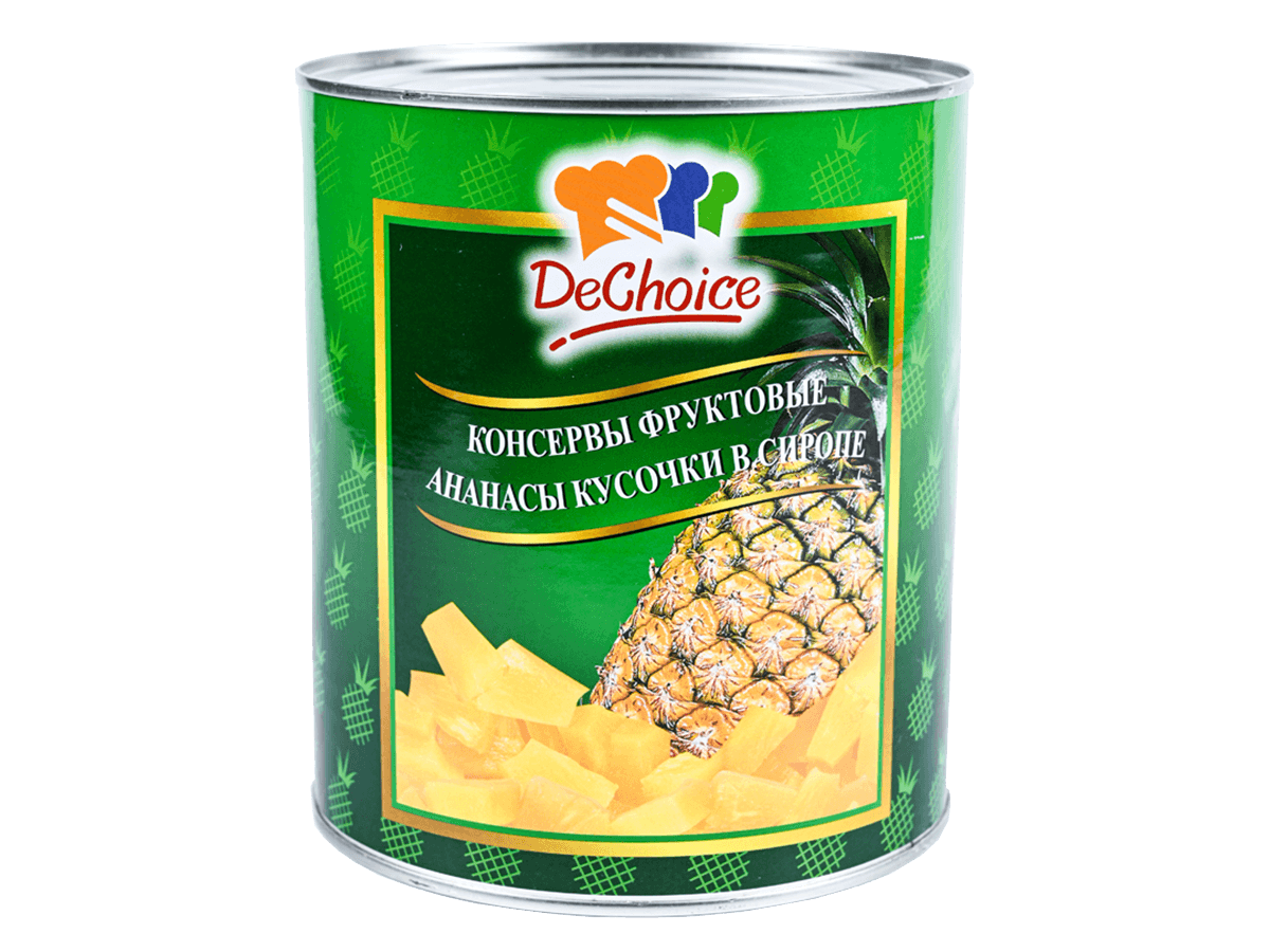 Ананасы в сиропе кольца 3,05кг