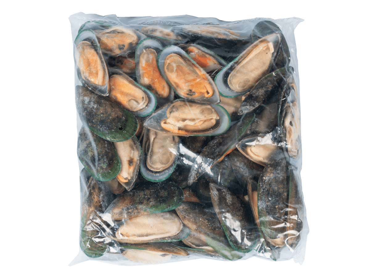 Мидии зеленые 35/45, Китай