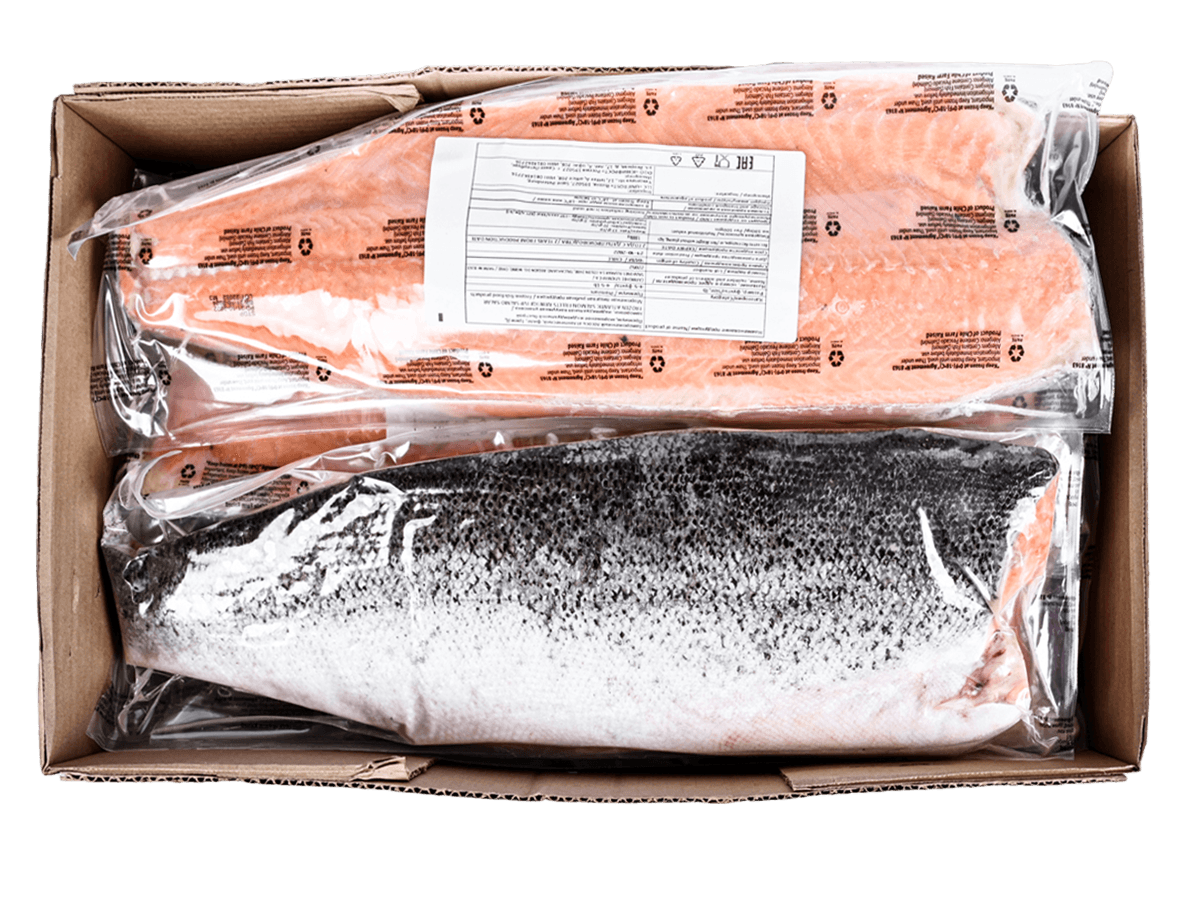 Лосось с/м филе Trim D 1,8-2,3кг, Yadran, Чили