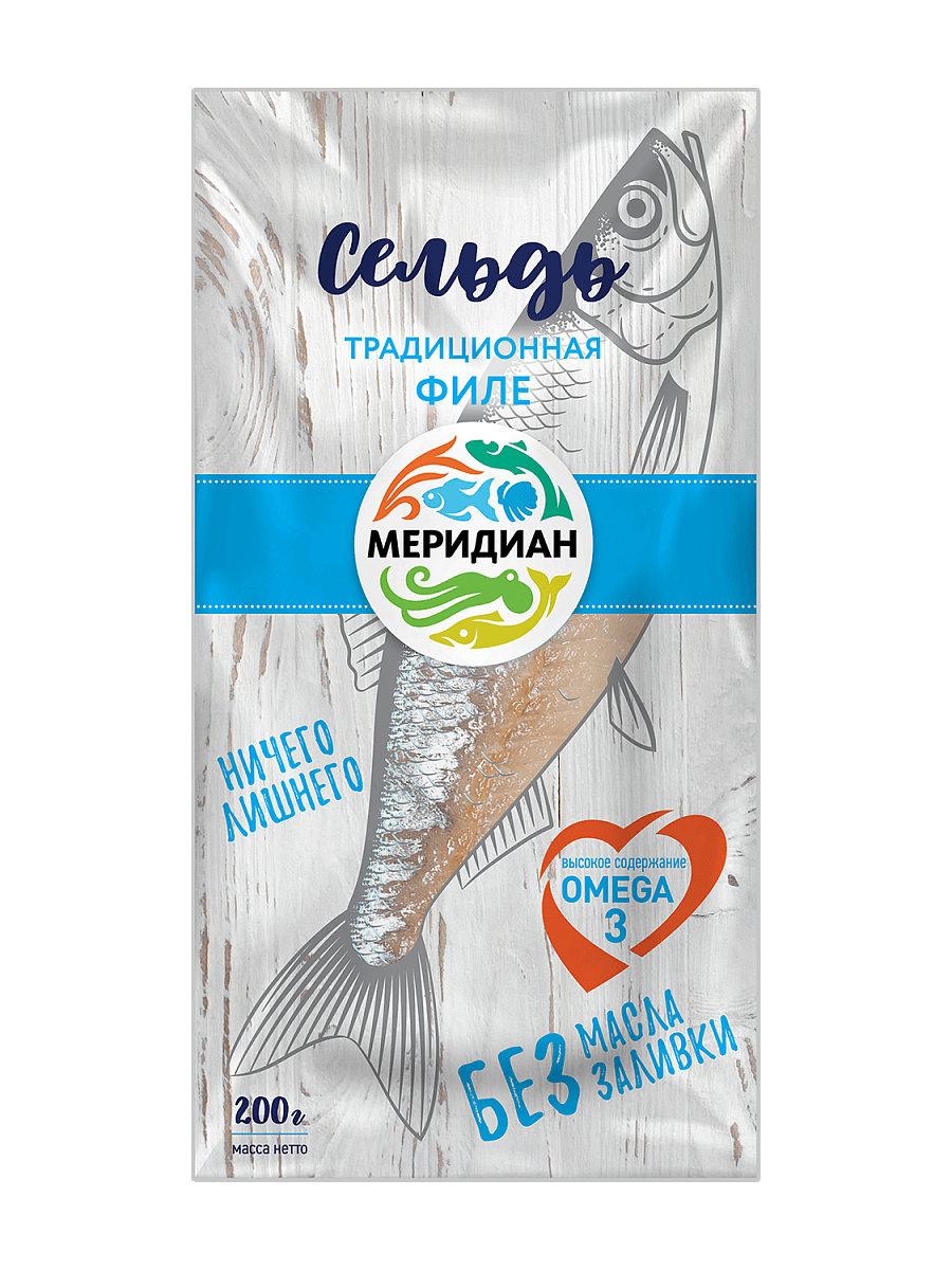 Сельдь филе традиционная