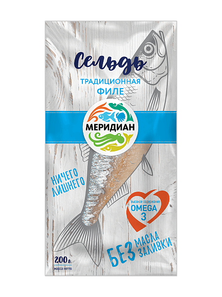 Сельдь филе традиционная