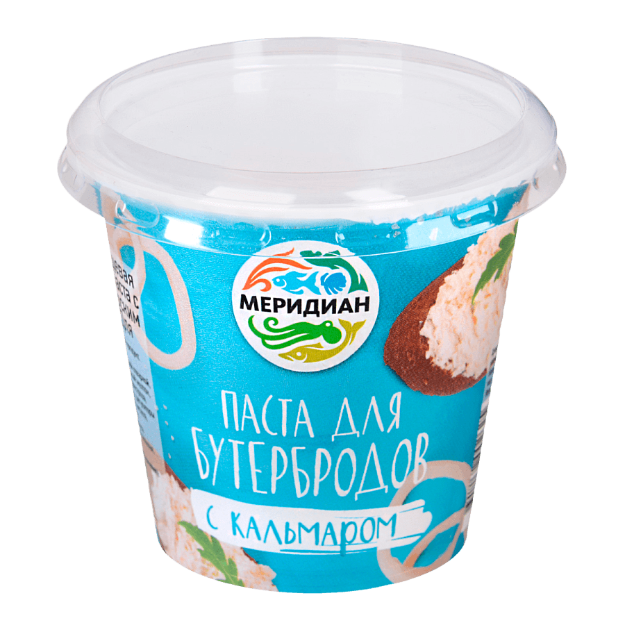 Паста с кальмаром для бутербродов