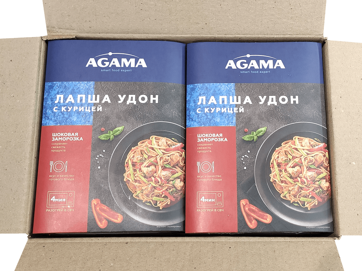 Лапша удон с курицей