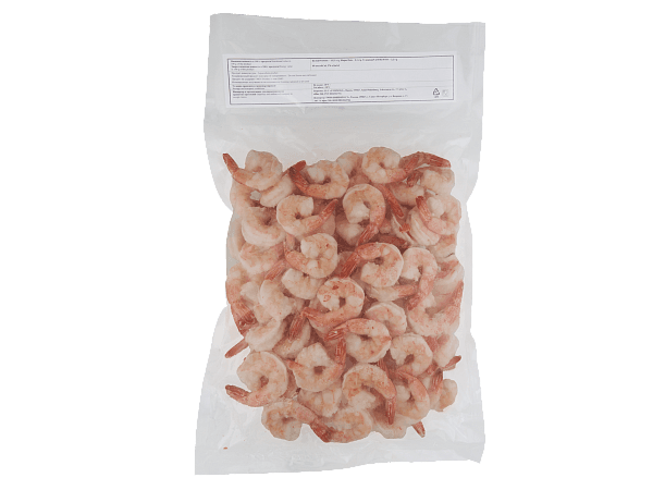 Креветка ваннамей в/м очищ. с хв. 31/40 IQF 1кг, Индия