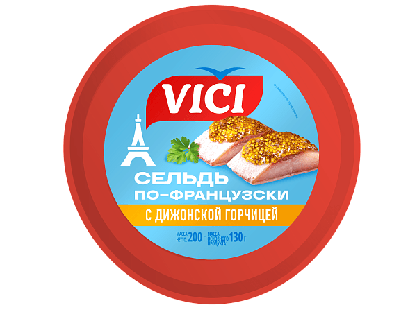 Сельдь  филе-кусочки "По-французски"