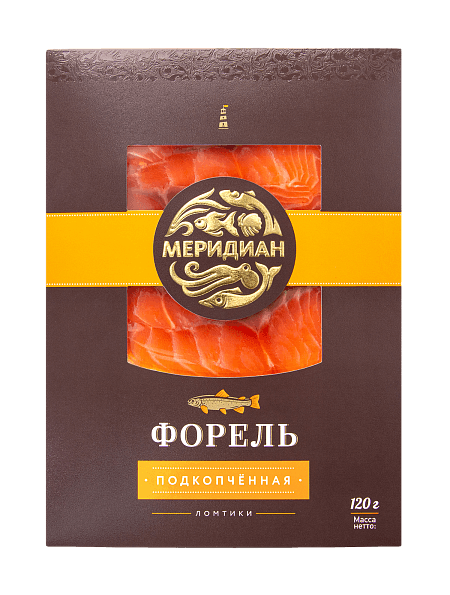 Форель ломтики подкопченая